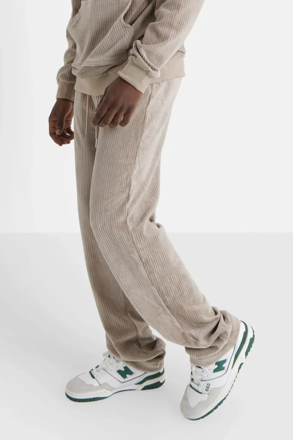 Jogging Cosy Logo Gomme Vert Clair