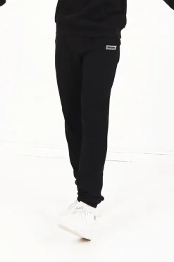 Jogging Cotele Cordon Noir