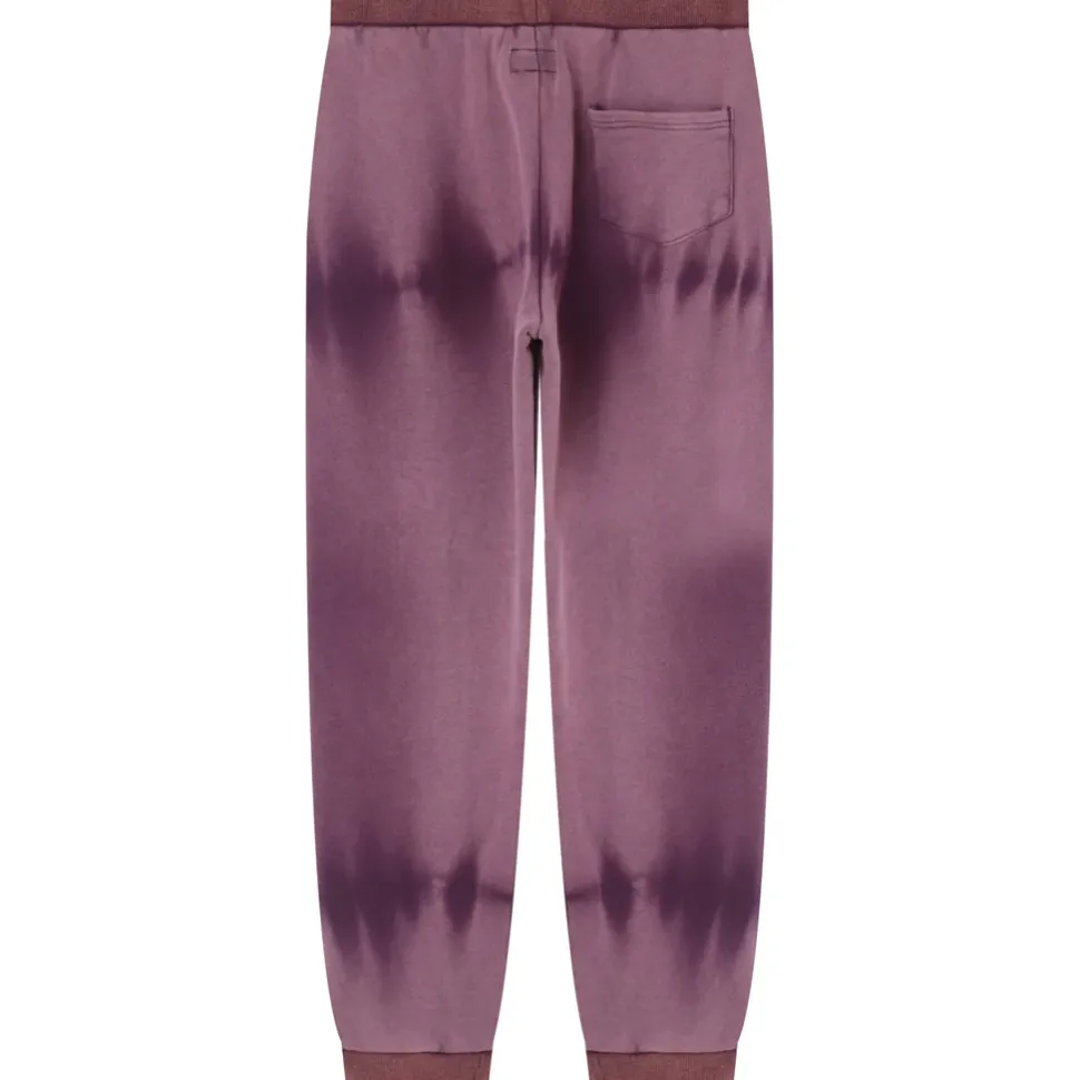 Jogging Effet Delave Violet Fonce