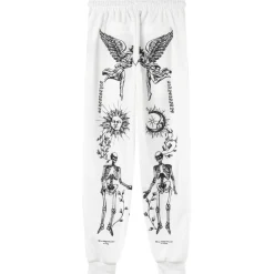 Jogging Imprime Tarot Blanc