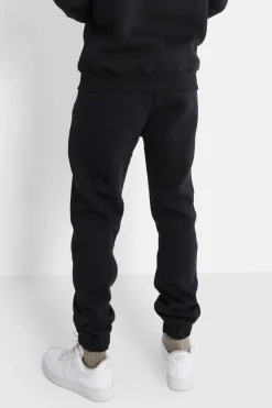 Jogging Molletonne Logo Brode Noir