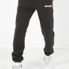 Jogging Molletonne Logo Gris Fonce