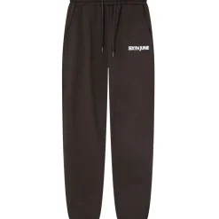 Jogging Molletonne Logo Gris Fonce