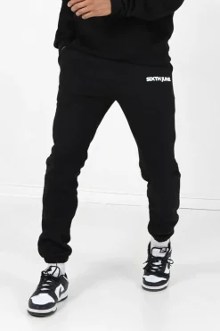 Jogging Molletonne Logo Noir