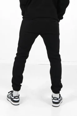 Jogging Molletonne Logo Noir