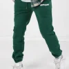 Jogging Molletonne Logo Vert Fonce