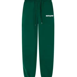 Jogging Molletonne Logo Vert Fonce