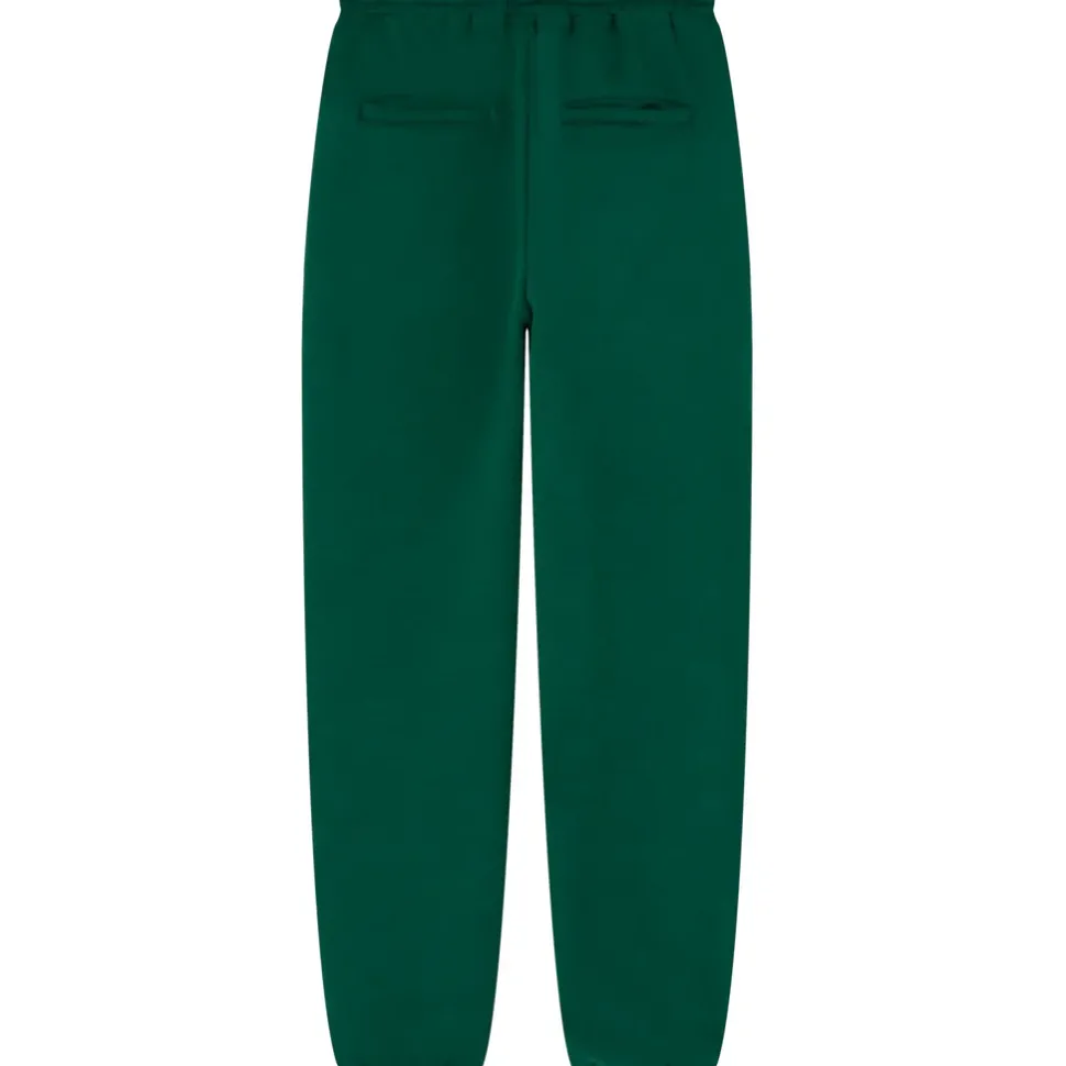 Jogging Molletonne Logo Vert Fonce