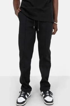 Jogging Molletonne Surpiqures Noir