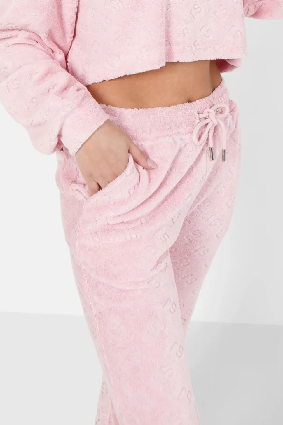 Jogging Monogramme Towel Rose