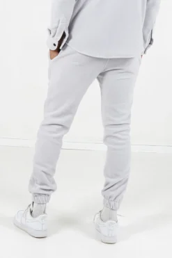Jogging Polaire Logo Gris Clair