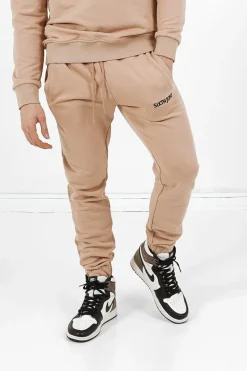 Jogging Soft Logo Brode Beige