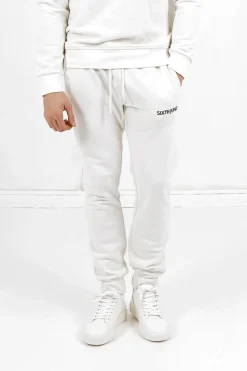 Jogging Soft Logo Brode Blanc