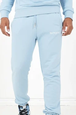 Jogging Soft Logo Brode Bleu Clair