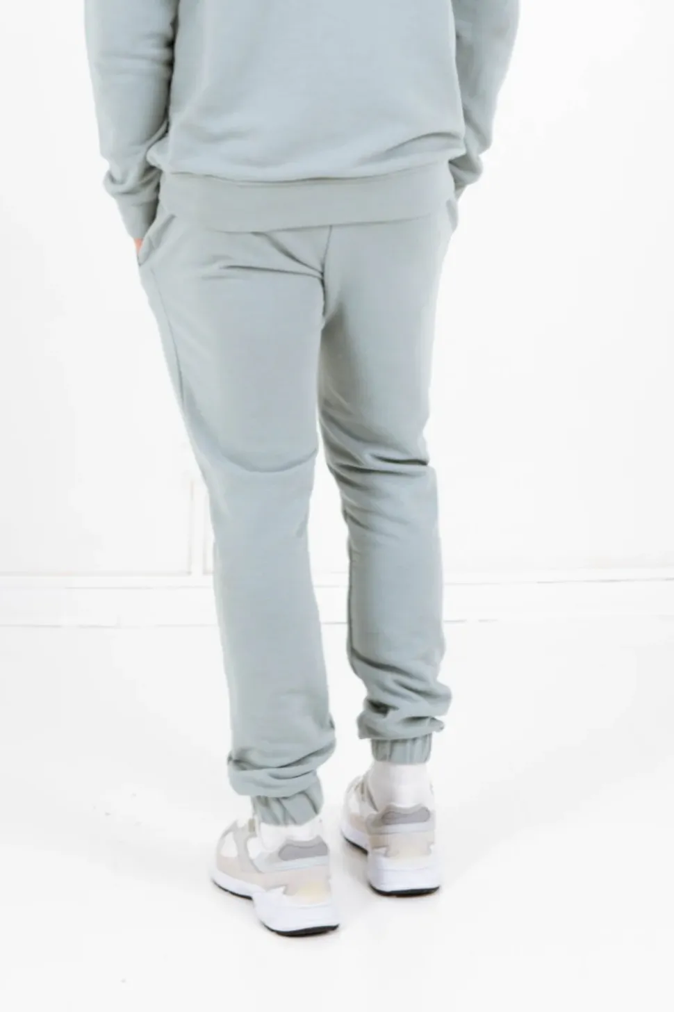 Jogging Soft Logo Brode Bleu