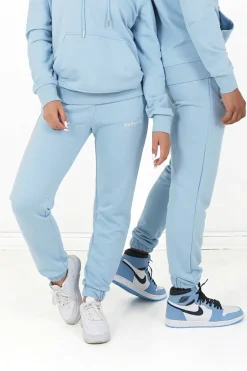 Jogging Soft Logo Brode Bleu Clair