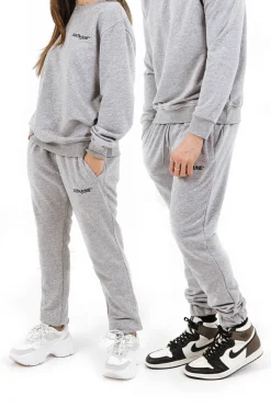 Jogging Soft Logo Brode Gris