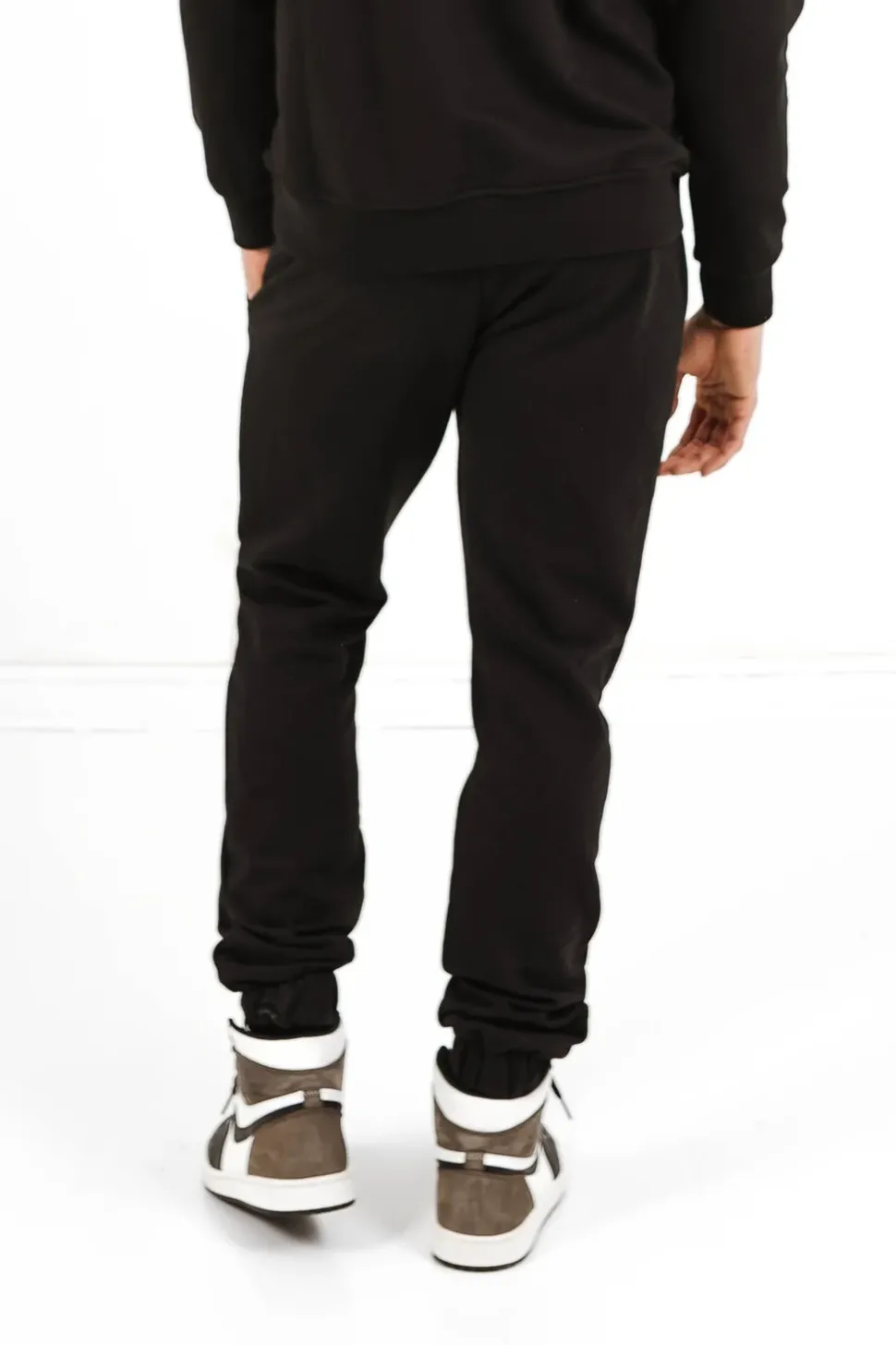 Jogging Soft Logo Brode Noir