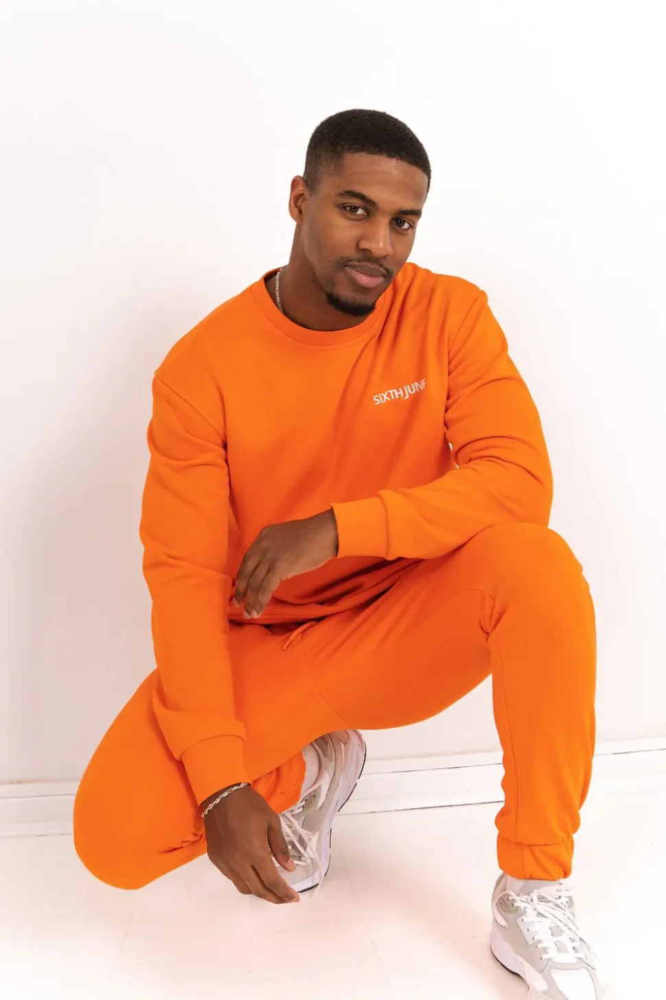 Jogging Soft Logo Brode Orange