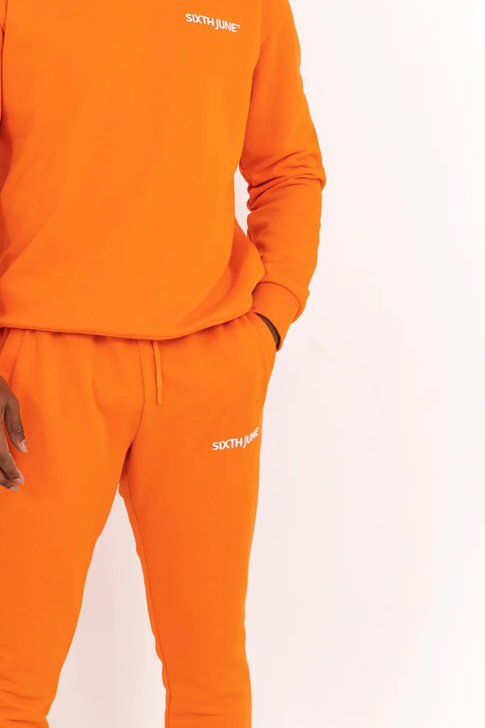 Jogging Soft Logo Brode Orange