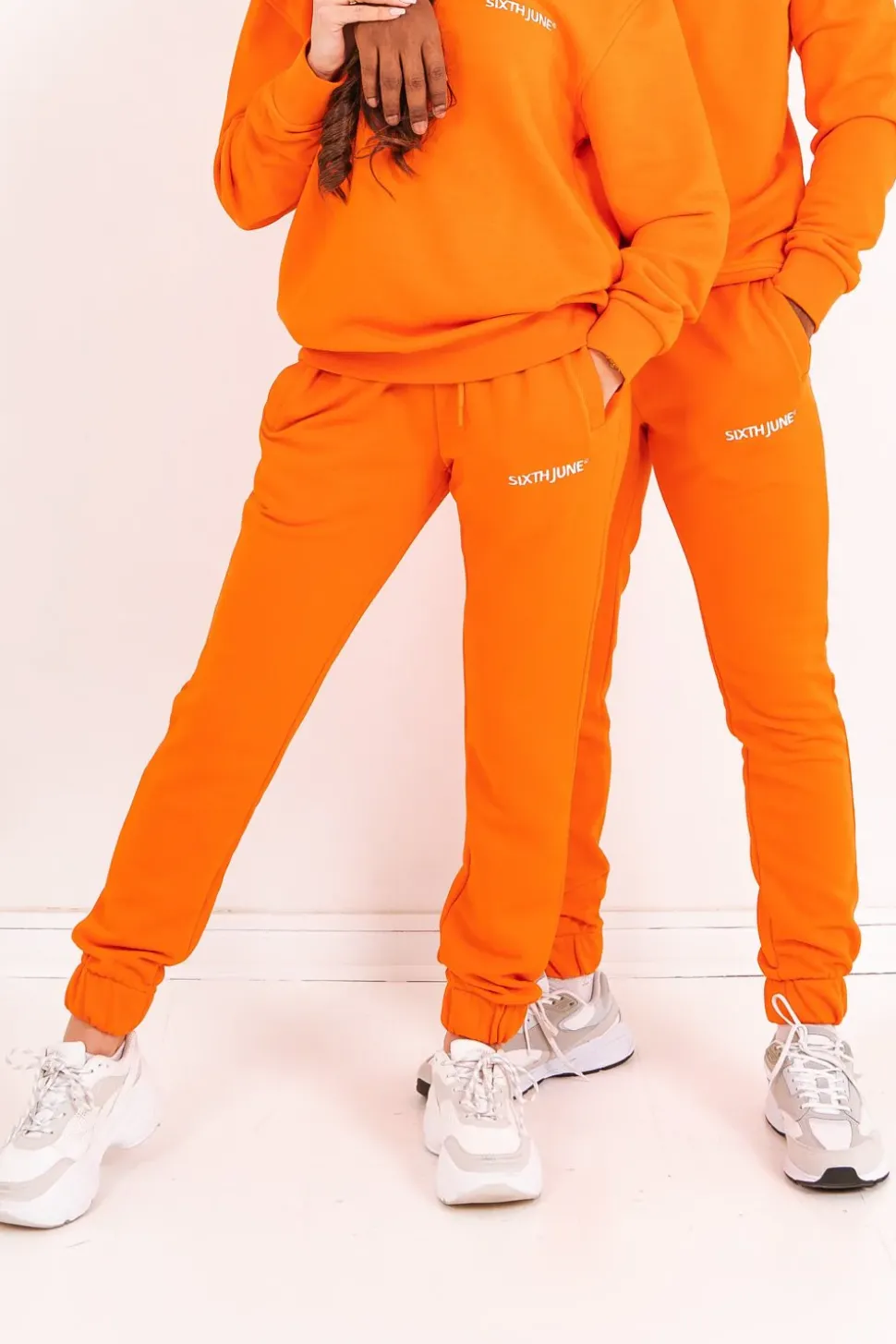 Jogging Soft Logo Brode Orange