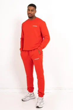 Jogging Soft Logo Brode Rouge
