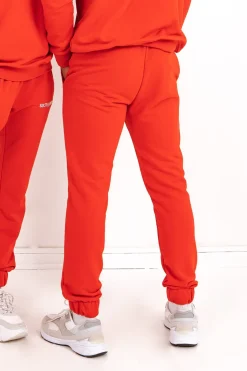 Jogging Soft Logo Brode Rouge