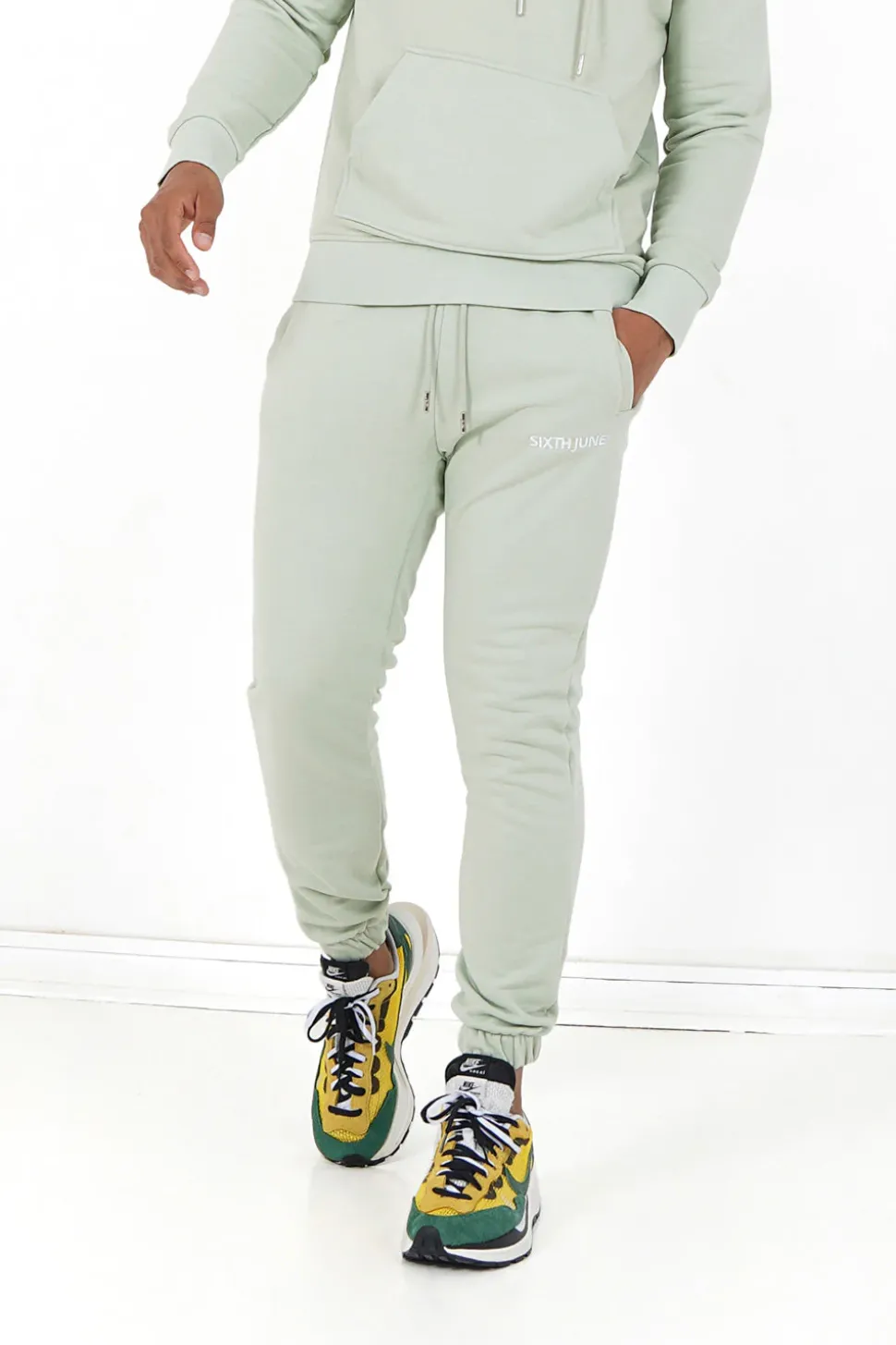 Jogging Soft Logo Brode Vert