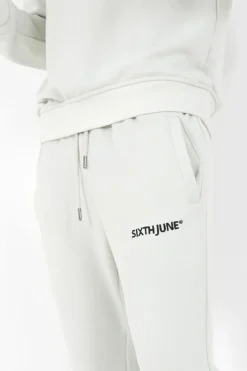 Jogging Soft Logo Brode Vert Clair