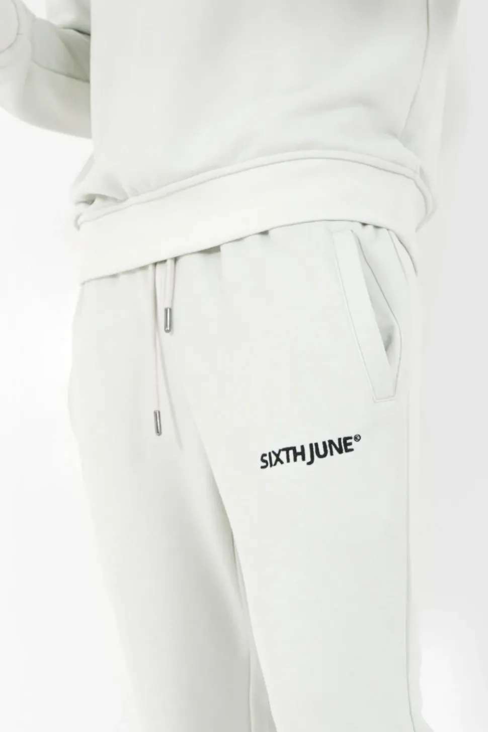 Jogging Soft Logo Brode Vert Clair