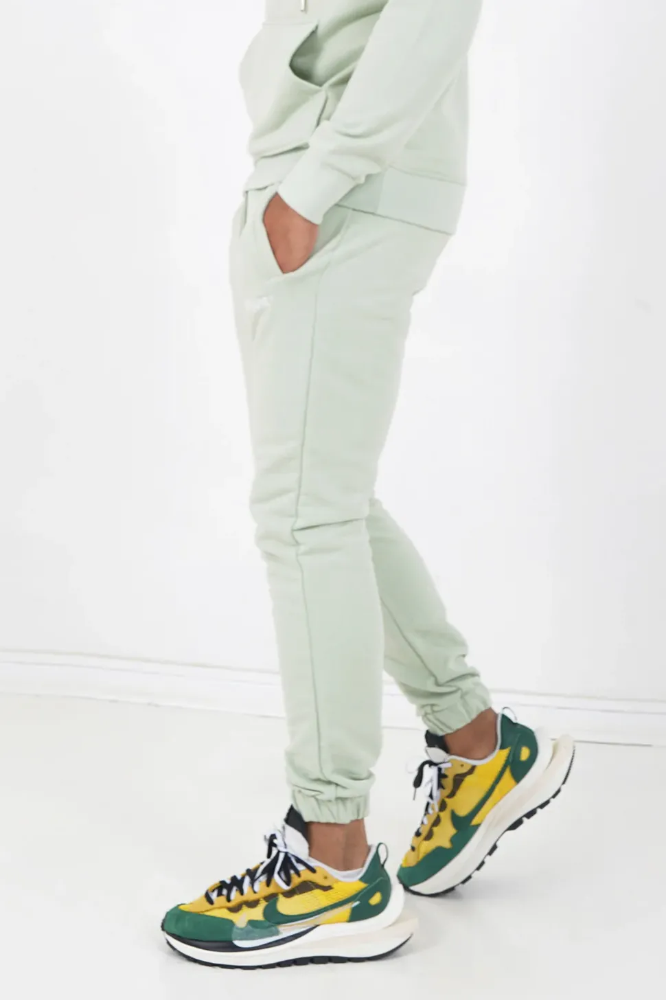 Jogging Soft Logo Brode Vert