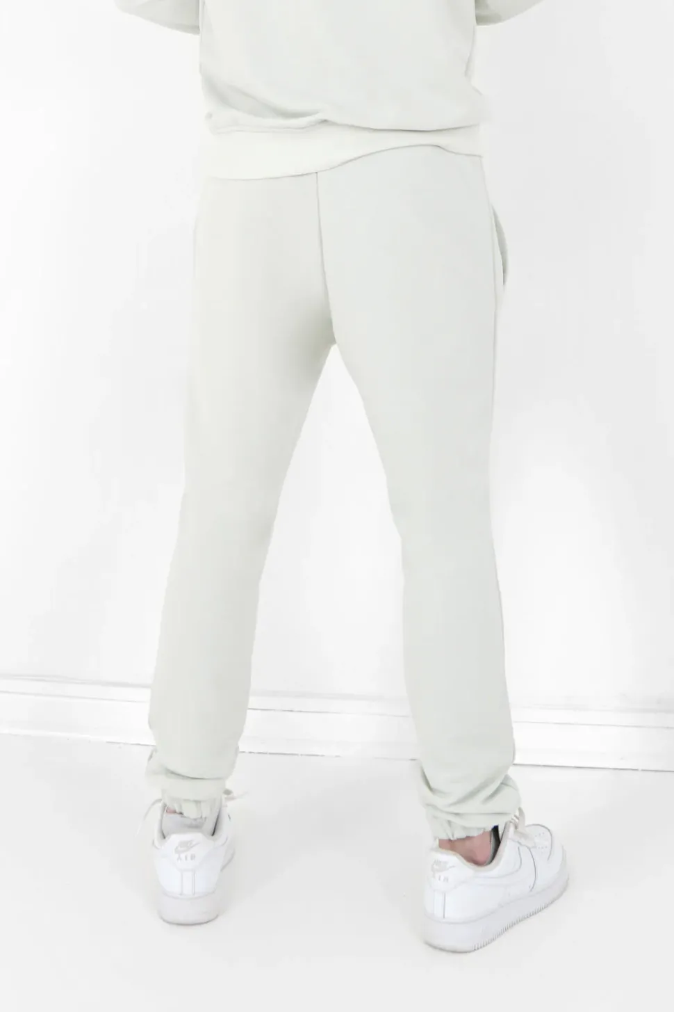 Jogging Soft Logo Brode Vert Clair