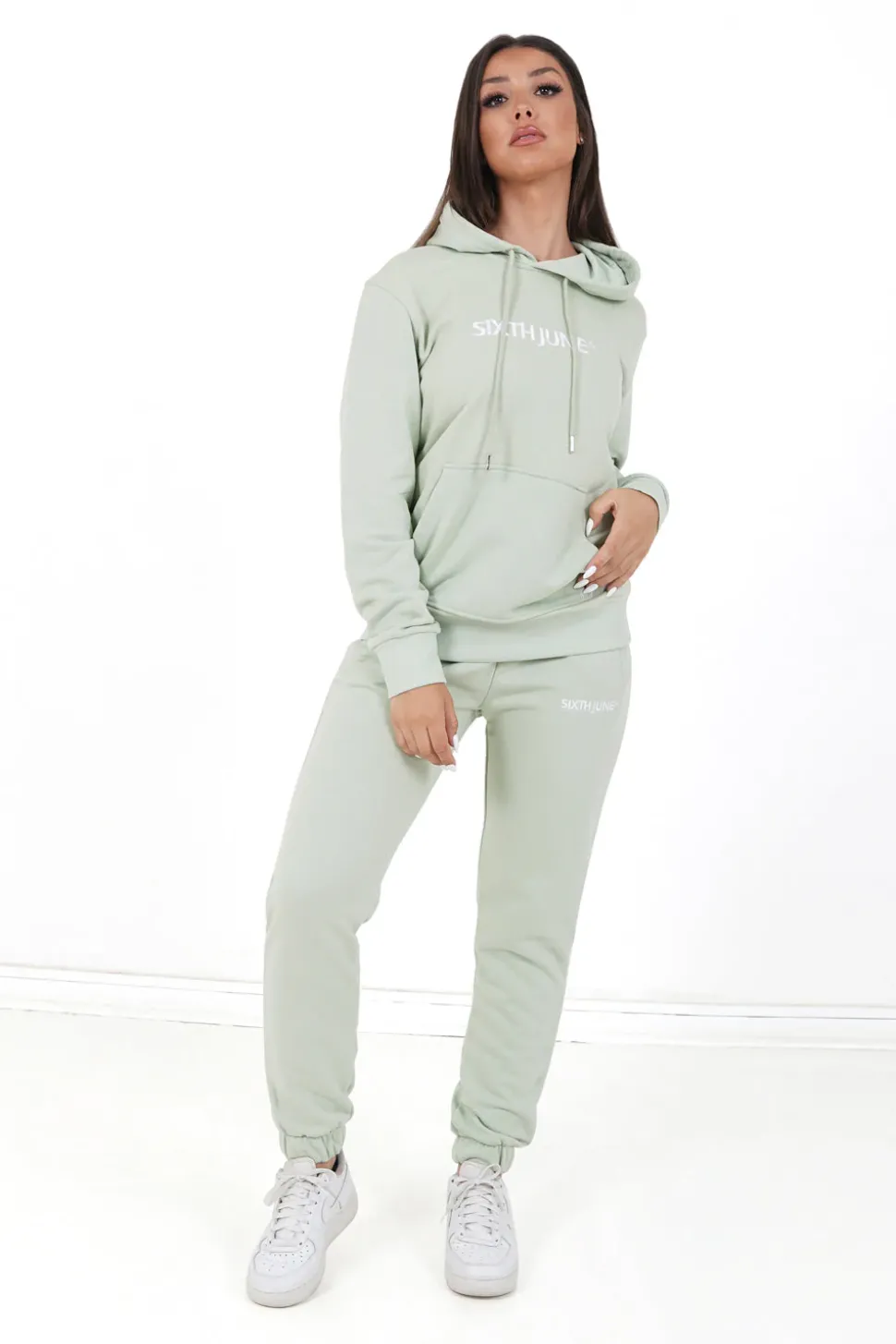 Jogging Soft Logo Brode Vert