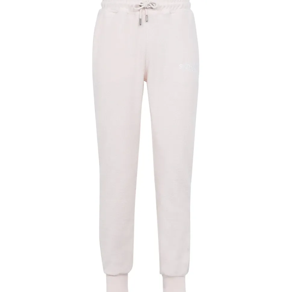 Jogging Tissu Bouclette Blanc Casse