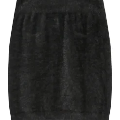 Jupe Duveteuse Courte Noir