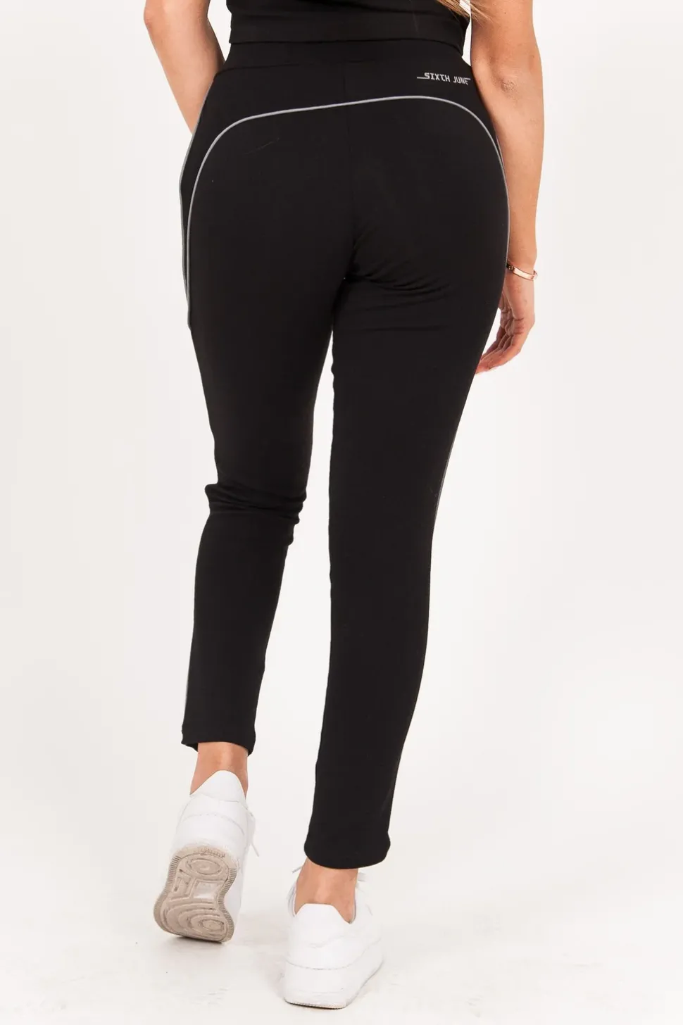 Legging Lisere Reflechissant Noir