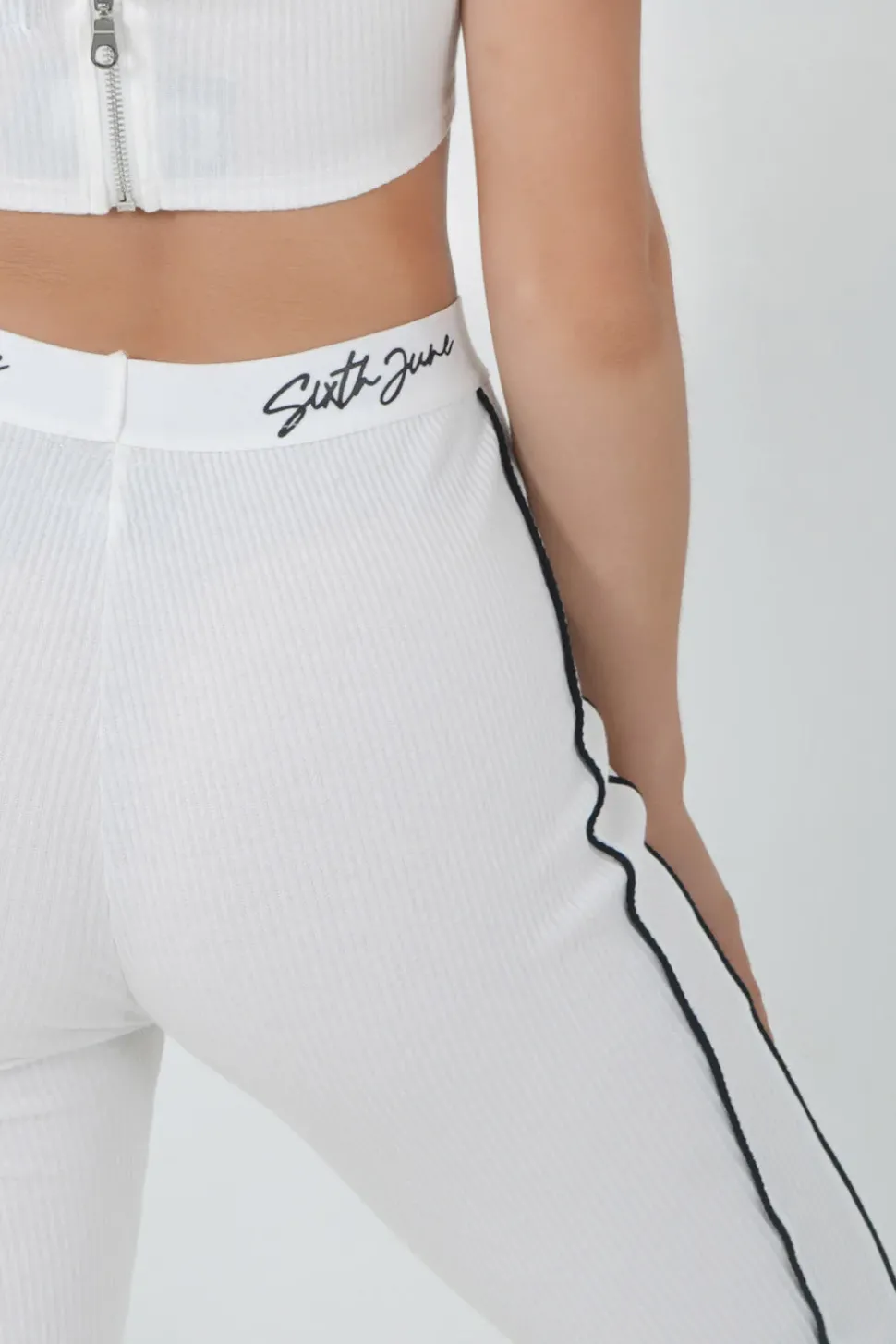 Legging Signature Cotele Blanc