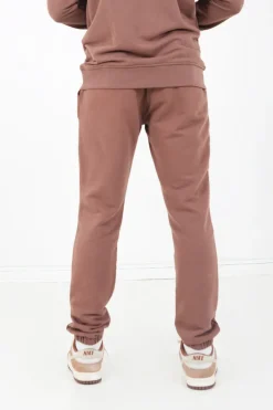 Logo Signature Jogging Marron