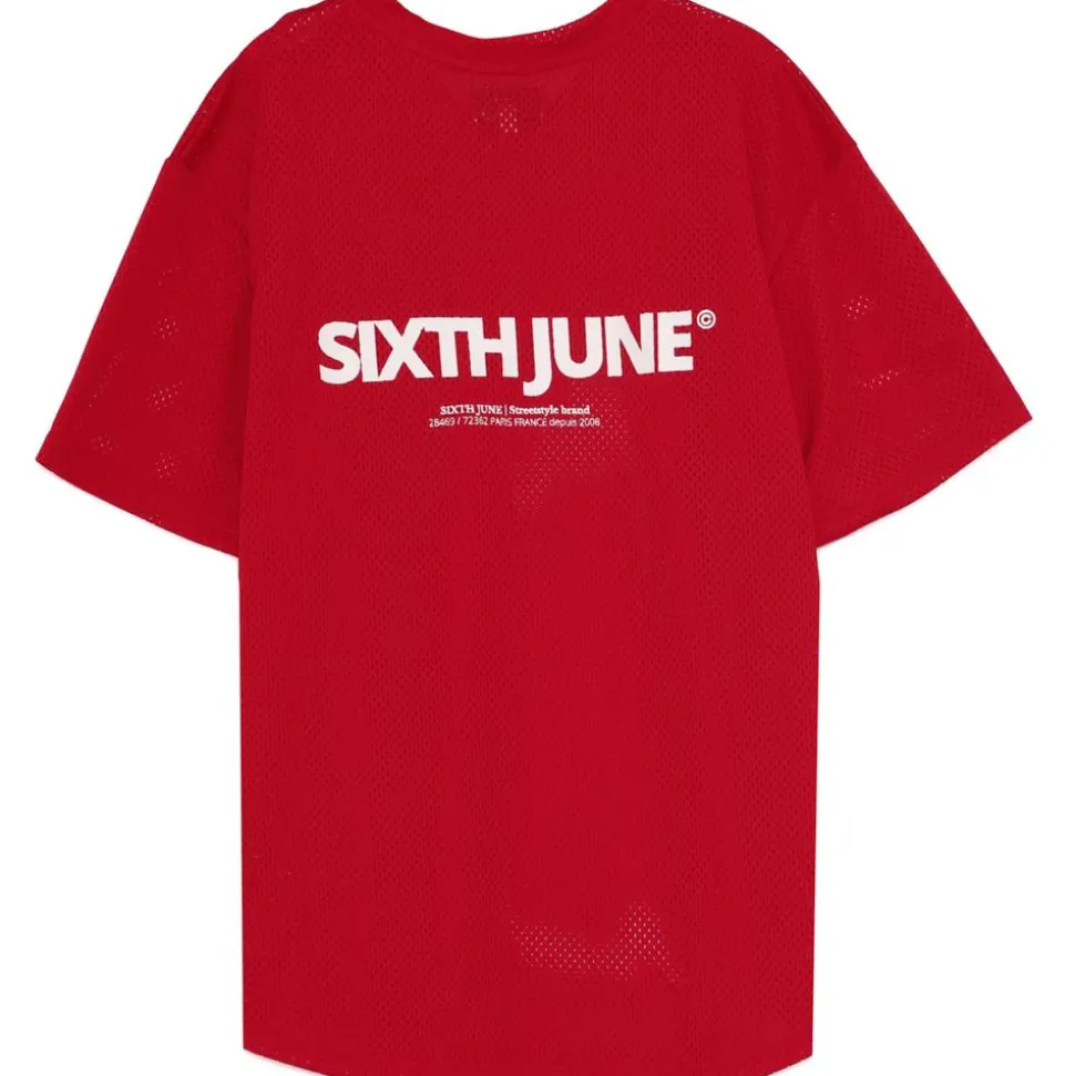 Maillot Mesh Logo Rouge