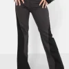 Pantalon Bicolore Sexy Flare Noir