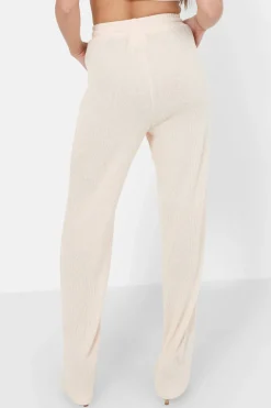 Pantalon Bijou Fluide Beige