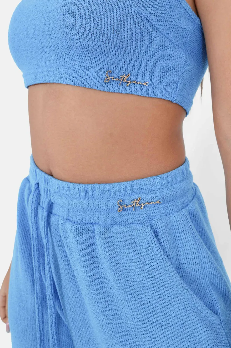 Pantalon Bijou Fluide Bleu