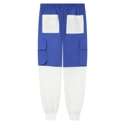 Pantalon Cargo Bicolore Bleu