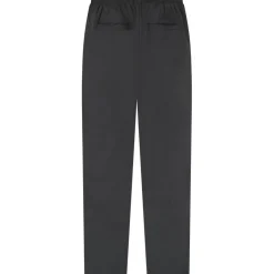 Pantalon Cargo Broderies Poche Gris Fonce
