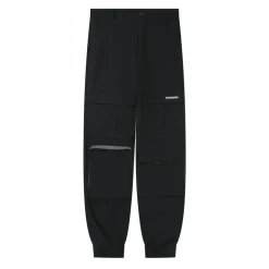 Pantalon Cargo Chevilles Elastique Noir