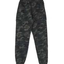 Pantalon Cargo Cordons Vert Kaki