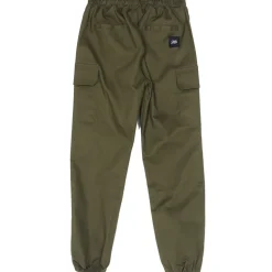 Pantalon Cargo Cordons Vert Kaki