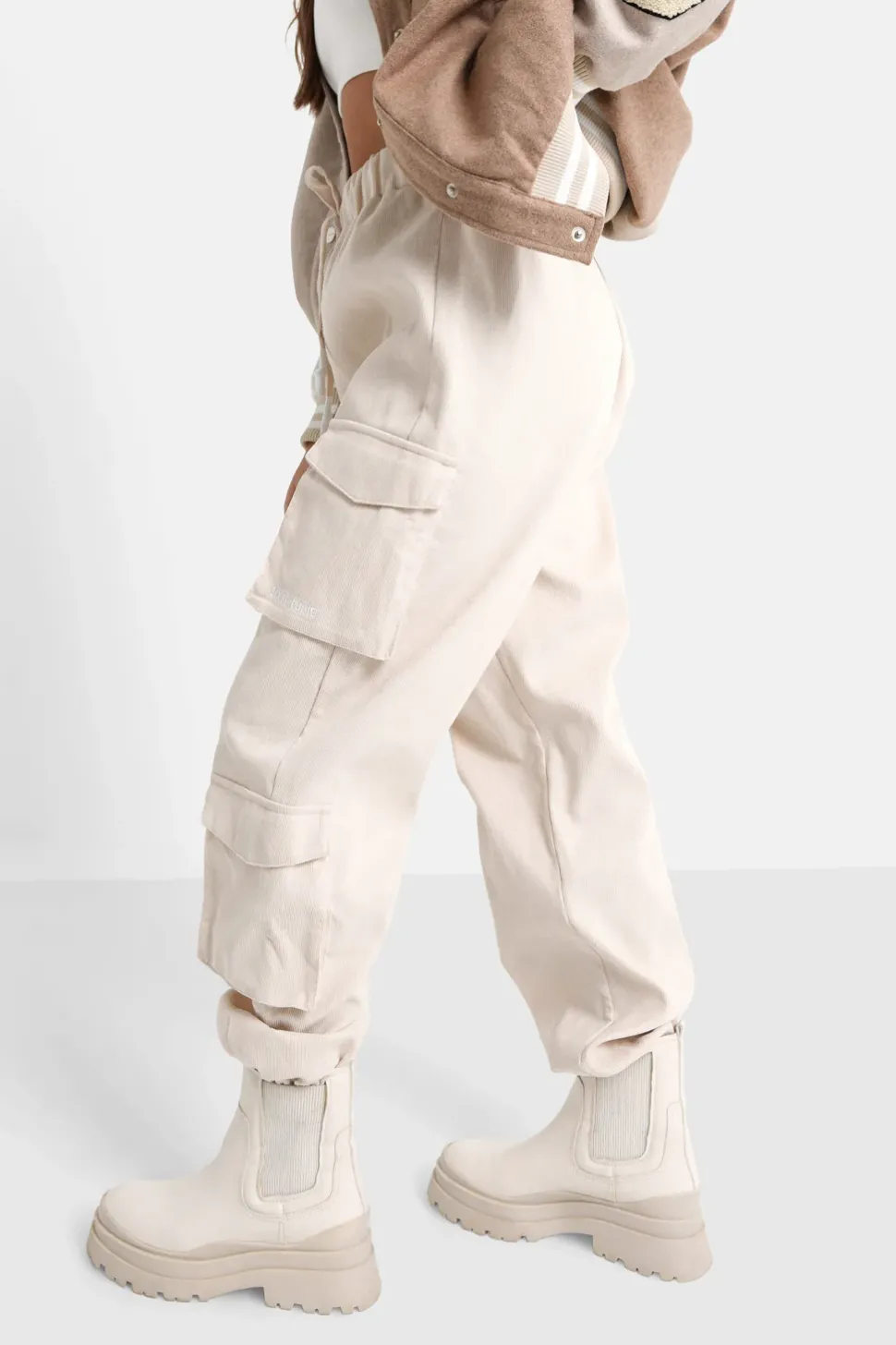 Pantalon Cargo Cotele Beige