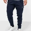 Pantalon Cargo Leger Bleu Fonce