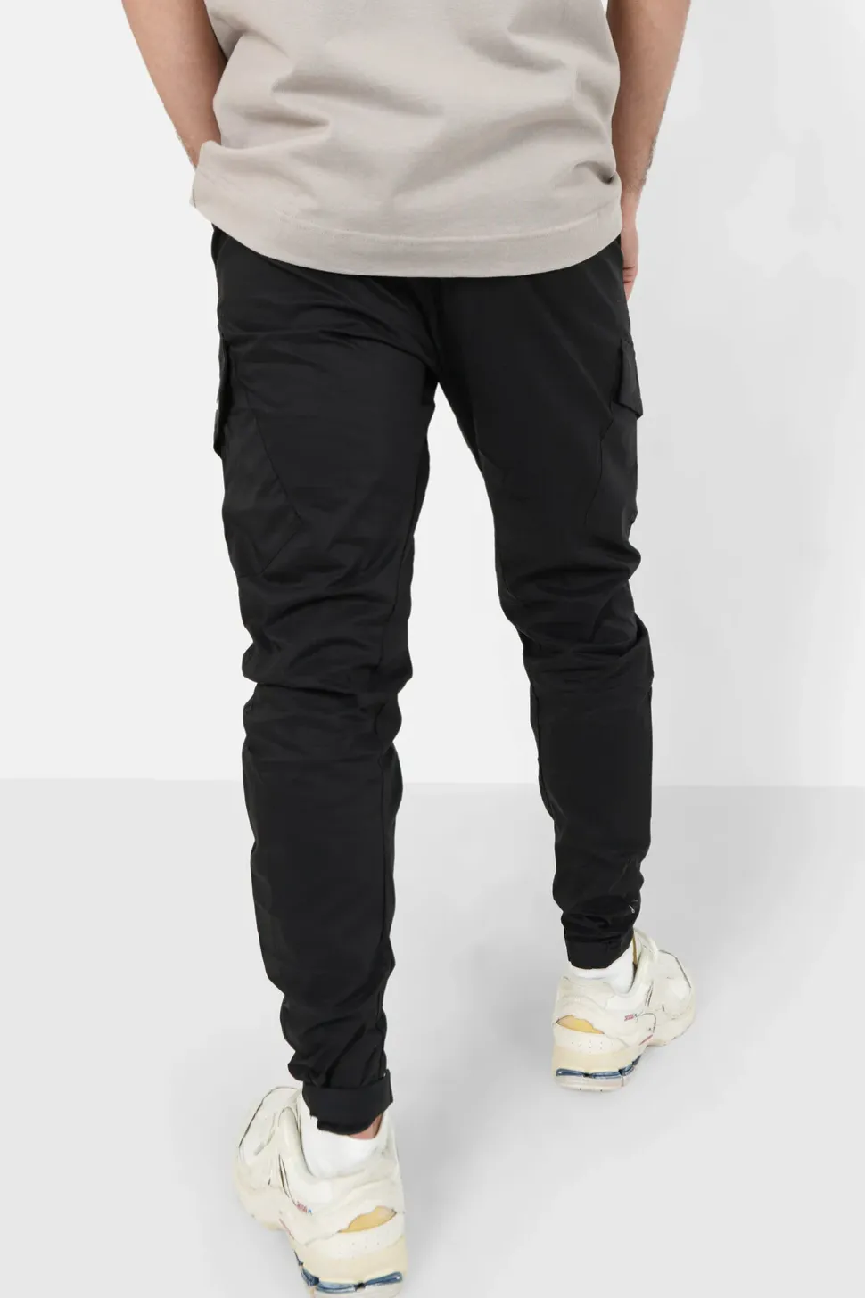 Pantalon Cargo Leger Noir